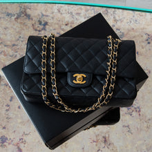  Chanel Black Medium Double Flap Bag