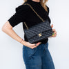 Chanel Black Medium Double Flap Bag