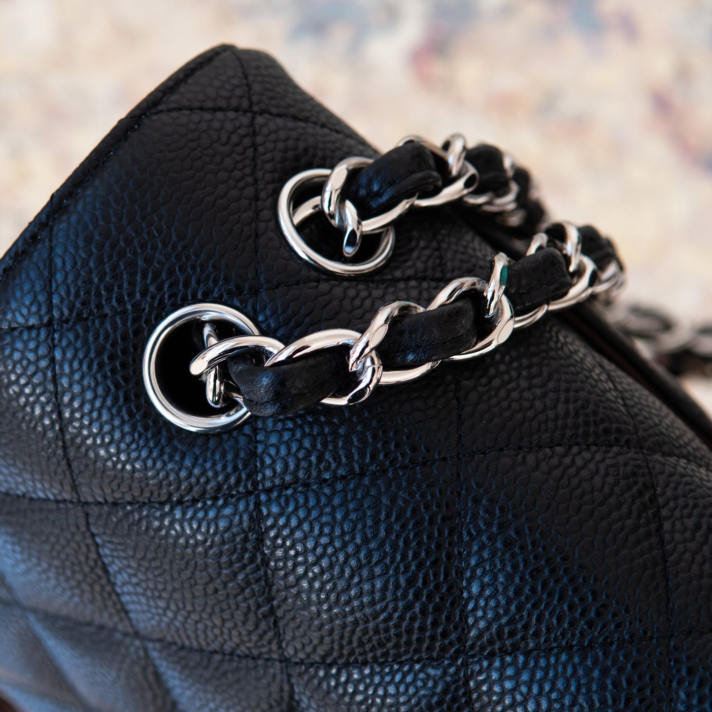 Chanel Black Jumbo Double Flap Classic Bag - EVEYSPRELOVED
