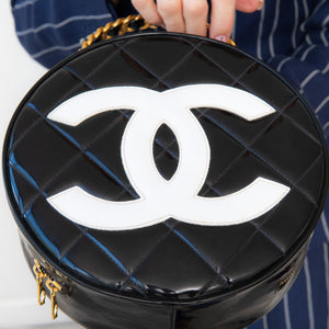 Chanel Vintage Top Handle CC Vanity Case Chanel