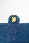 Chanel Vintage Denim Mini Square Flap Bag