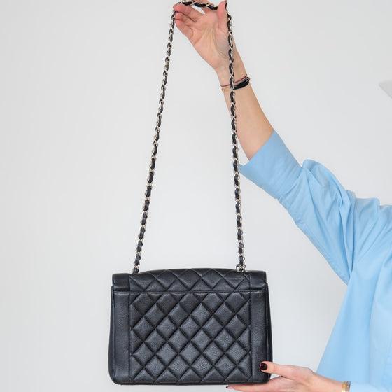 Chanel Black Large Diana Bag