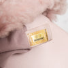 Chanel 19 Small Medium Pink Shearling Leather Flap Bag