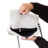 Chanel 19 Off White Small Medium Leather Flap Bag