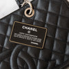 Chanel Grand Shopper Black Caviar Leather Tote Bag