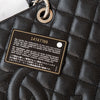 Chanel Grand Shopper Black Caviar Leather Tote Bag