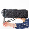 Chanel Jumbo Black Patent Double Flap Bag