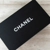 Chanel Black Suede And Simulated Pearl Ballet Shoes