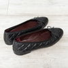 Chanel Black Quilted Ballet Shoes