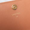 Chanel Dark Blush Leather Square Boy Wallet On Chain Flap Bag