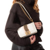 Chanel Small Boy Bag White Python Ombre Small Leather Bag