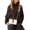 Chanel Small Boy Bag White Python Ombre Small Leather Bag