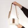 Chanel Small Boy Bag White Python Ombre Small Leather Bag