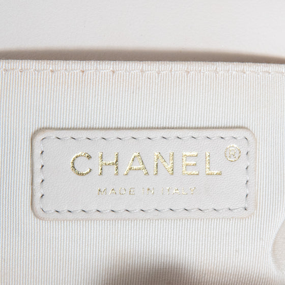 Chanel Small Cream Boy Bag