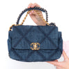 Chanel 19 Denim Medium Flap Bag