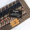 Chanel Khaki Fantasy Tweed Old Medium Boy Bag