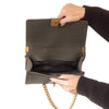 Chanel Khaki Fantasy Tweed Old Medium Boy Bag