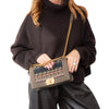 Chanel Khaki Fantasy Tweed Old Medium Boy Bag