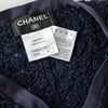 Chanel Navy  Knitted Bolero Fringe Jacket