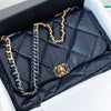 Chanel Navy Maxi 19 Flap Bag