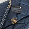 Chanel Navy Maxi 19 Flap Bag