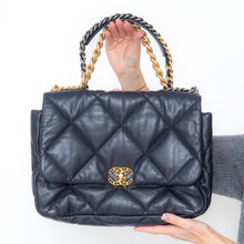  Chanel Navy Maxi 19 Flap Bag