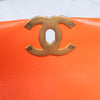 Chanel 19 Small Medium Orange Goatskin Leather Flap Bag 2020