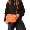 Chanel 19 Small Medium Orange Goatskin Leather Flap Bag 2020