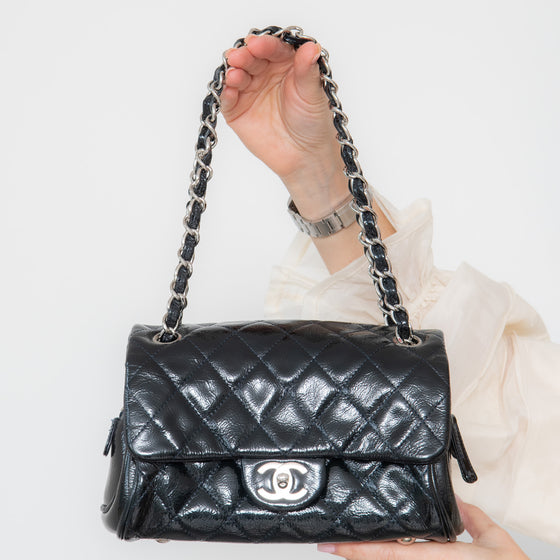 Chanel  Patent Leather Shoulder Bag