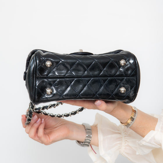 Chanel  Patent Leather Shoulder Bag