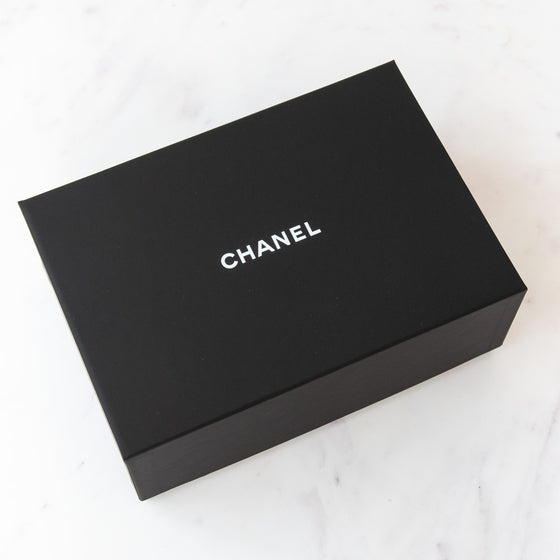 Chanel 24A Kelly Mini Nano Black Velvet  Bag