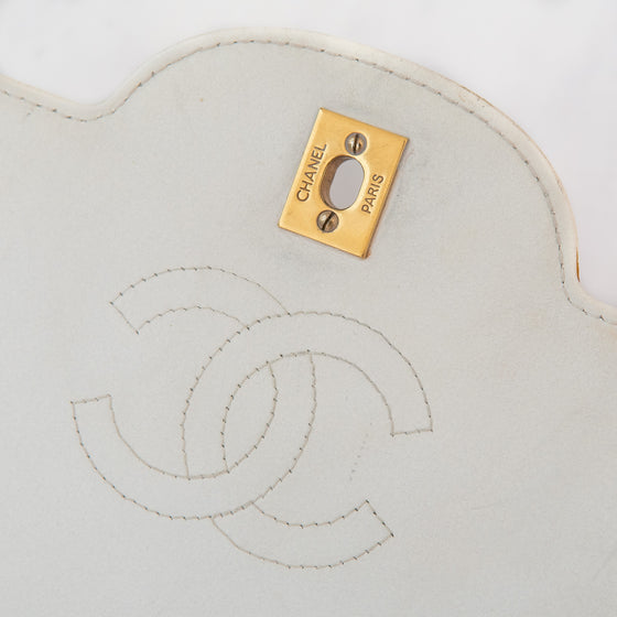 Chanel Tweed Vintage Square Flap Bag