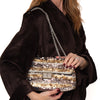 Chanel Multicolor Metallic Sequins And Patent Leather  2.55 Flap Bag