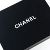 Chanel Teal Blue Top Stitch Leather Front Chain Flap Bag