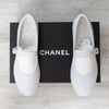 Chanel Off White Ballet Sandals