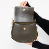 Chloe Tess Green Leather  Bag