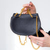 Chloe Navy Leather Mini Crossbody Bag