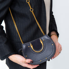  Chloe Navy Leather Mini Crossbody Bag Chloe