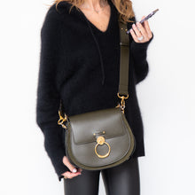  Chloe Tess Green Leather  Bag