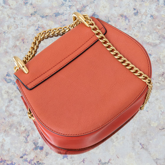 Chloe Caramel Drew Leather Bag