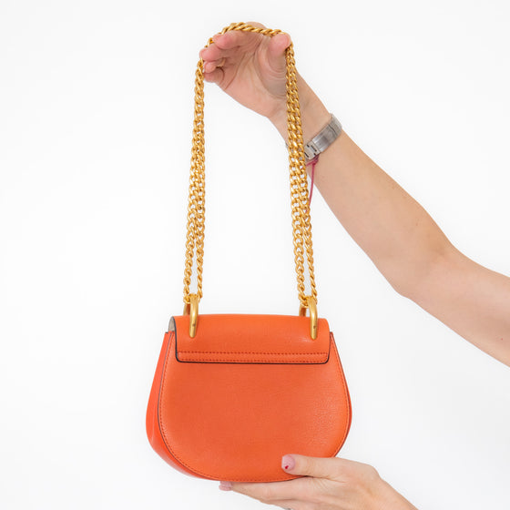 Chloe Caramel Drew Leather Bag