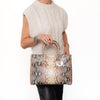 Dior Lady Dior Large Python Leather Bag