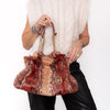 Dior LeTrente Red Python Leather Shoulder Bag