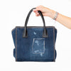 Dsquared2 Deana Patch Denim Tote Bag With Wallet