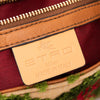 Etro Milano Pegaso Tan Leather Paisley Jacquard Crossbody Bag