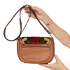 Etro Milano Pegaso Tan Leather Paisley Jacquard Crossbody Bag