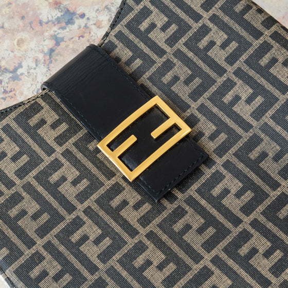 Fendi Zucca Shoulder Bag