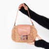 Fendi Pink Small Baguette Bag