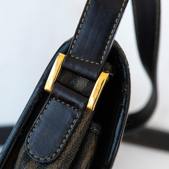 Fendi Vintage Stripe Crossbody Bag