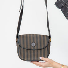  Fendi Vintage Stripe Crossbody Bag